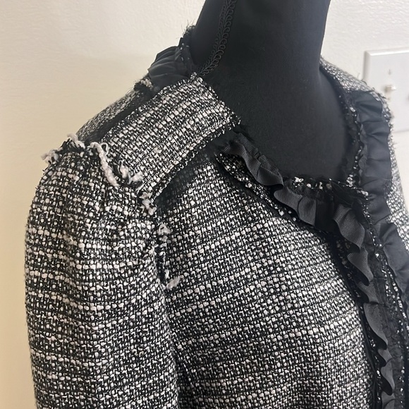 Apostrophe Plus Size Elegant Cotton Blend Blazer, Sz. 16P. - Picture 5 of 13